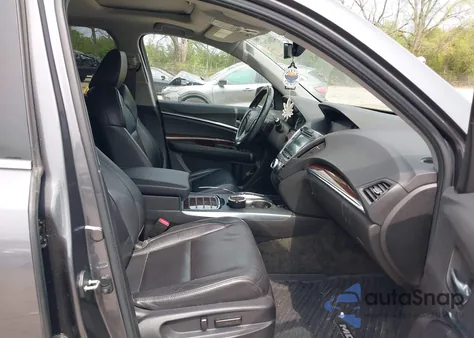 2017 Acura Mdx z USA, uszkodzony, nr VIN 5FRYD3H31HB008546